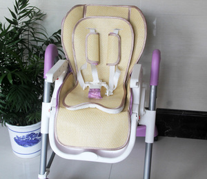 好苏凉席垫通用于Aing爱音c002s婴儿童餐椅Pouch k05 Teknum餐桌