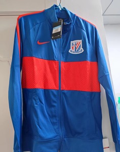 2021上海申花球员版i96外套祥云夹克n98申花球衣中超球员版nike正