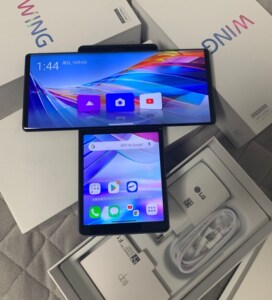 lg v30/wing旋转时尚新款折叠手机高通765g移动联通