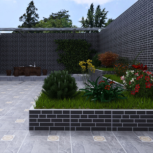 复古外墙瓷砖文化石青砖300x600别墅围墙外墙阳台乡村自建房墙砖