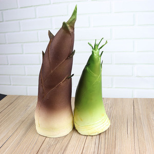 仿真竹笋春笋大号塑料泡沫假蔬菜果实农作物模型田园样板放装饰品