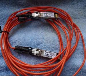 5米 Avagov安华高 光纤线缆Mellanox 用于HP Cisco SFP-H10G-CU5M