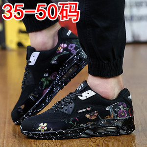 夏季透气特大码男鞋子45旅游46潮鞋47气垫48休闲49运动鞋男50情侣