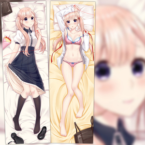 恋爱禁止的世界 恋爱与谎言 真田莉莉奈 动漫等身抱枕 2wt抱枕套