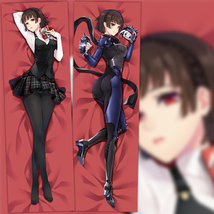 persona5 女神异闻录5 新岛真 会长 动漫双层等身抱枕 2wt抱枕套
