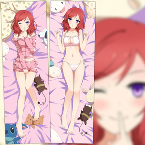 西木野真姬 睡衣2wt抱枕套靠枕方枕