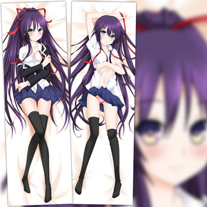 动漫 等身抱枕 约会大作战 夜刀神十香 抱枕套 靠枕 2wt周边