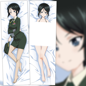 少女与战车抱枕