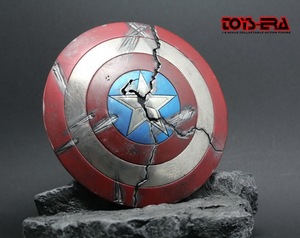 toys era 1/6 美国队长 战损盾牌 全金属材质 现货
