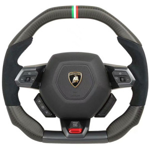 适用于兰博基尼小牛大牛 蝙蝠urus huracan 改装碳纤维运动方向盘