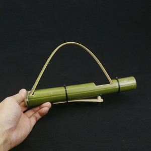 上课恶搞竹筒枪8090怀旧传统竹子枪手工竹制儿童弹弓竹子做的玩m
