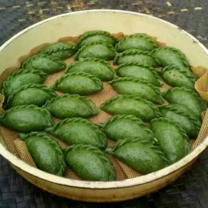 2件包邮江西婺源特产清明果新鲜艾叶草米粿青团6个装.现做现卖