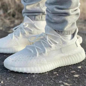 阿迪达斯椰子350白冰淇淋