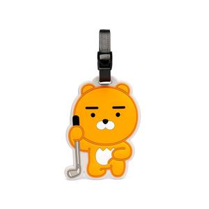 韩国kakao friends 小狮子ryan高尔夫球包吊牌背包名牌
