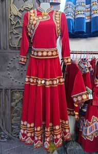傈僳族服装女装套装长裙怒江迪庆丽江少数民族服饰