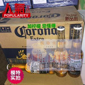 Corona 科罗娜啤酒330ml*24瓶 墨西哥啤酒原装进口国产 郑州四环