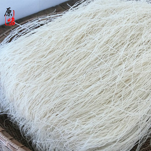 浙江农家特产小芝细米面米粉干米粉纯大米面条细面干炒面散装500g