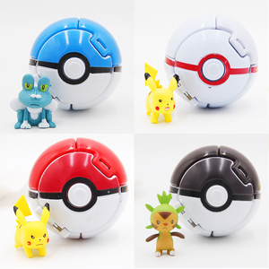 包邮tomy正版 pokemon 神奇宝贝/口袋妖怪皮卡丘 精灵球对战玩具