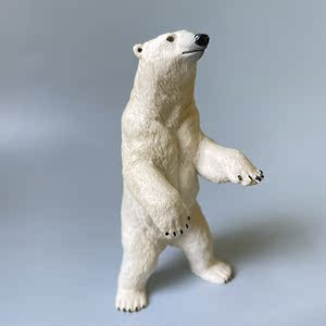 折淘宝正版法国papo仿真野生动物塑胶模型熊猫长颈鹿大象北极熊猩猩