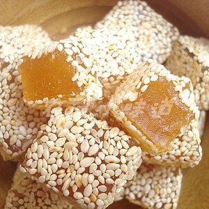 广东潮汕普宁特产糖果 芝麻明糖 潮州小吃 下午茶点心 2份包邮