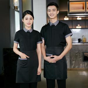 0011人付款淘宝西餐厅发型师夜场酒吧少爷ktv服务员工作服男士修身