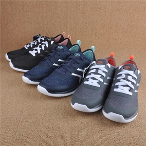 外贸男女记忆海绵运动鞋跑步鞋 英国足疗硅胶气垫网面健步旅游鞋2