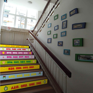 幼儿园楼梯三字经贴