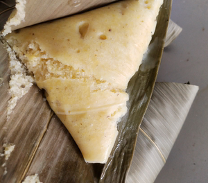 (包邮)开州特产桐子叶包谷粑粑玉米粑粑100克/个10个装