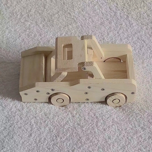 儿童木工房课程半成品材料包木制犟波跑车木制汽车小汽车敞篷跑车