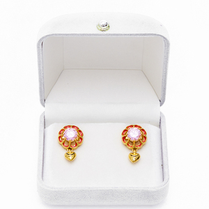 轻奢设计师juicy dreams复古几何水晶 月亮 许愿轻奢925银耳钉115人