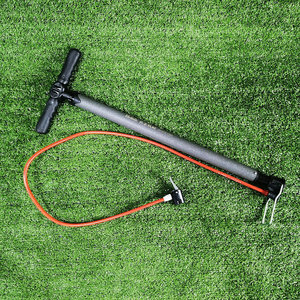 欧耐精品钢管高压打气筒 英美式双接口 自行车电动车汽车充气通用