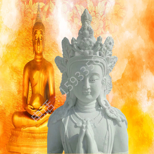 汉白玉佛像唐卡观音菩萨罗汉像寺庙大型雕塑观赏摆件如来佛尼罗佛