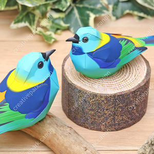 3d纸模型diy手工立体折纸儿童益智玩具摆件 小动物仿真小鸟制作