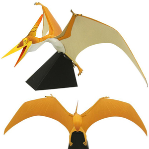 3d纸模立体拼图模型diy手工折纸儿童玩具 翼龙侏罗纪恐龙翼手龙