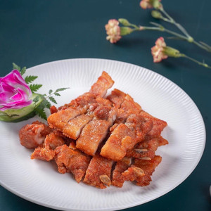 亚明梦8金牌骨400g 梦八金排骨油炸腌制猪排肉脆骨酒店私房菜食材