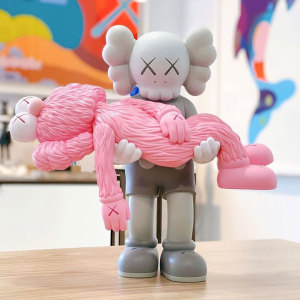 kaws ngv gone companion限定公仔摆件门神潮流玩偶玩具手办模型
