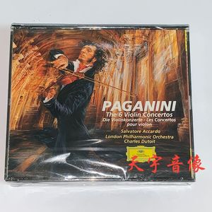 现货 DG 4372102 帕格尼尼 小提琴协奏曲全集 阿卡多3CD正版碟片~