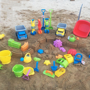 儿童沙滩玩具大号玩沙子挖沙玩水工具沙模水桶套大铲子超级运沙车