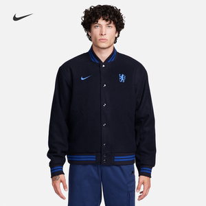 nike耐克官方切尔西男子足球运动夹克冬季新款棉服外套休闲fb2132