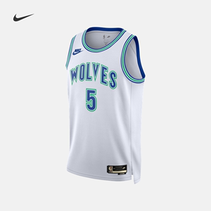 Nike耐克官方2023/24赛季明尼苏达森林狼队NBA男子速干球衣DX8611