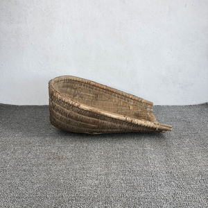 农村老物件旧簸箕民俗旧农具老物件竹簸箕老式工具怀旧收藏道具