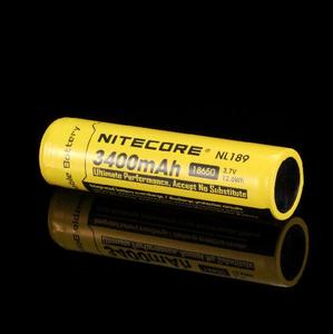 NITECORE 奈特科尔NL189 3400毫安MAH 强光手电筒18650充电锂电池