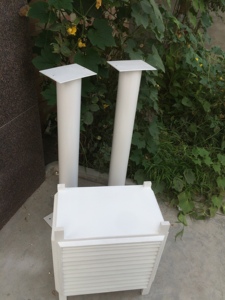 百叶箱支架小型气象站配套地埋式金属制烤漆支架教学仪器正品直销