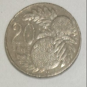 【大洋洲】萨摩亚2006年20分硬币