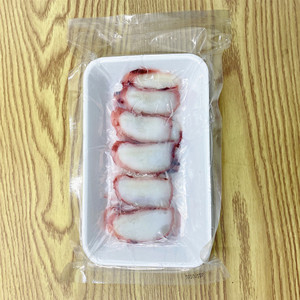 寿司料理刺身 章鱼切片章鱼片 大八爪鱼片 20片即食 章鱼足片