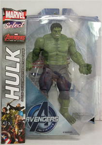 Marvel漫威漫画英雄 复仇者联盟 绿巨人 浩克 Hulk 盒装可动人偶