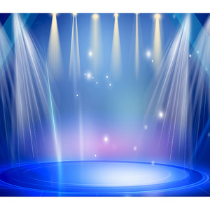 新款唱歌主播背景布3d直播间快手墙纸男舞台炫酷打碟星空淘宝直