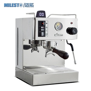 MILESTO/迈拓 EM-18优雅三代加强版家用商用意式半自动咖啡机