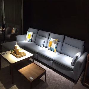 米兰家居ml1802沙发意式极简三人位四人位沙发北欧轻奢风高档客厅