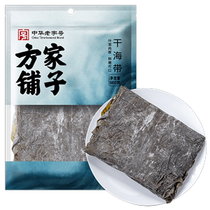 方家铺子中华老字号 干海带500g/袋海带干福建特产可凉拌火锅食材